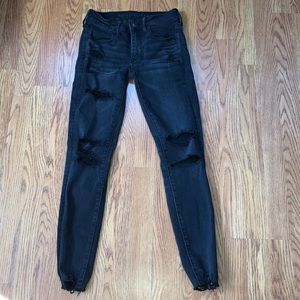 American Eagle ripped jeans